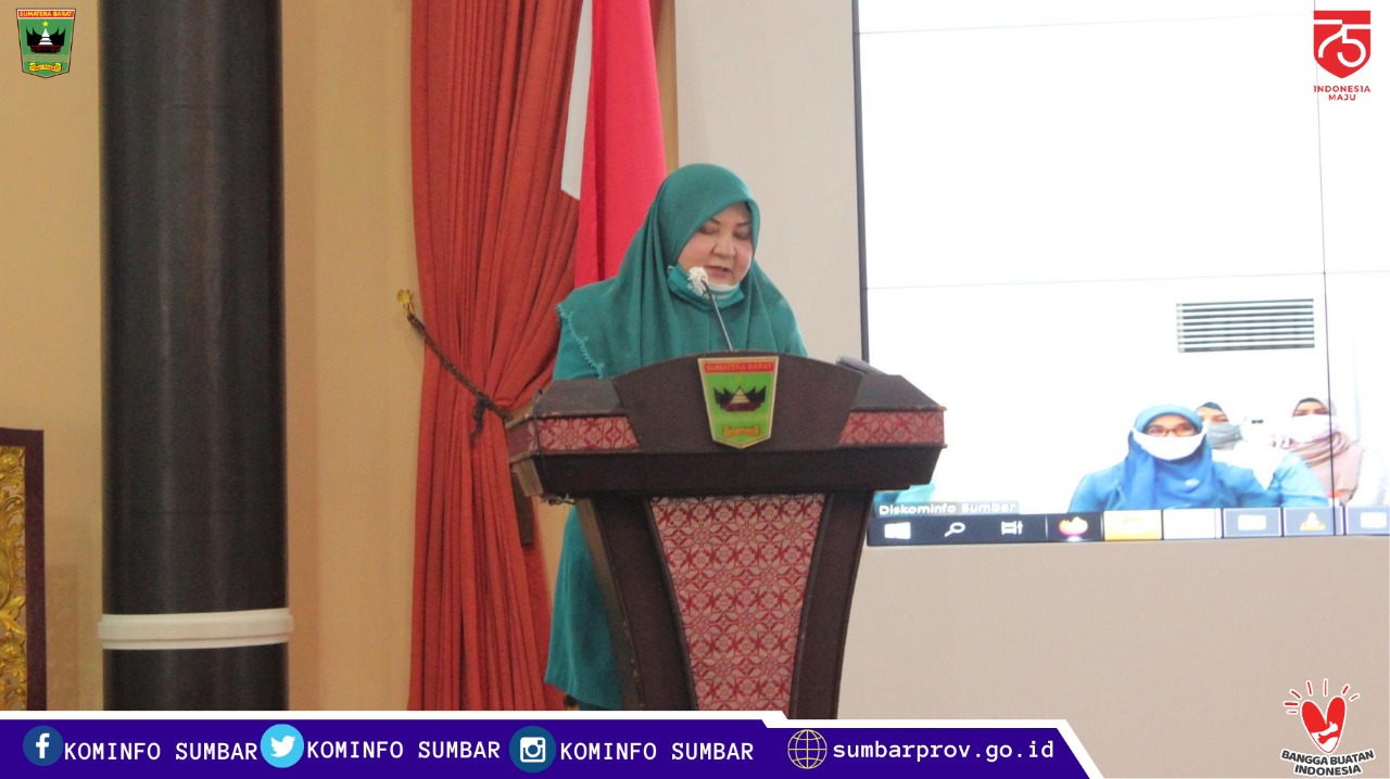 Gubernur Sumbar : Ciptakan Program PKK Yang Kreatif dan Inovatif Untuk Kesejahteraan Keluarga