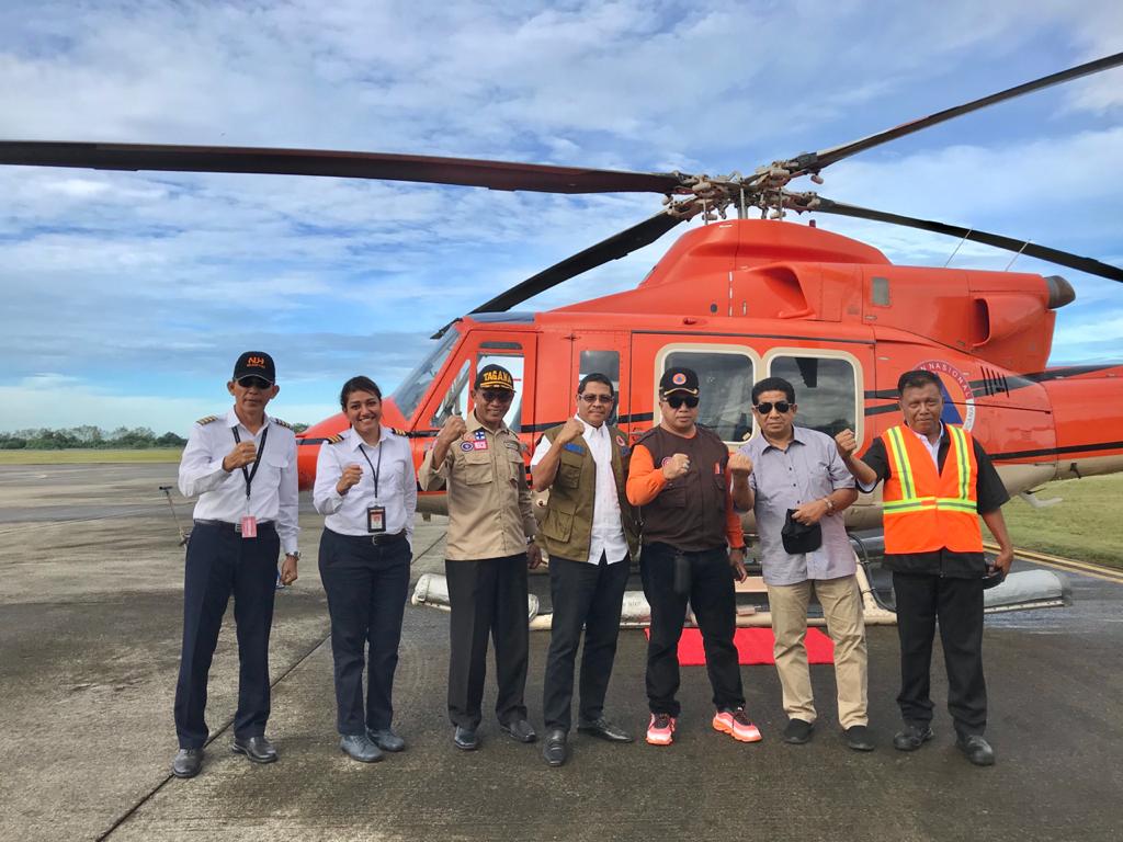 BPBD Sumbar Uji Kelayakan Helipad Shelter