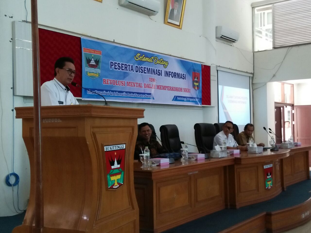 Diskominfo Sumbar Laksanakan Diseminasi Informasi di Kota Bukit Tinggi