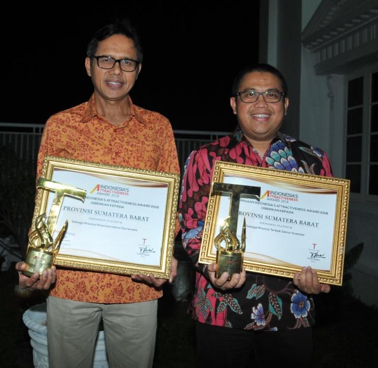Sumbar Raih Dua Platinum di IAA Award 2018
