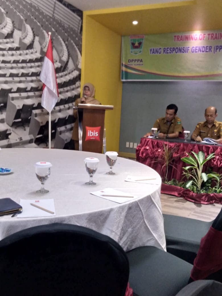 TOT PPRG bagi SDM Penggerak Prov Sumbar