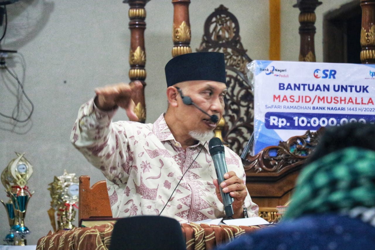 Antisipasi Paham Radikalisme, Gubernur Sumbar Berikan Lima Langkah Pencegahan Strategis