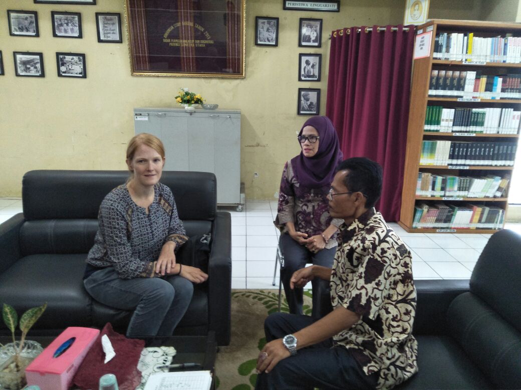 Kunjungan Mahasiswa S3 Berkeley, United State of America (USA) dalam rangka Penelusuran Arsip Seni di Sumatera Barat  