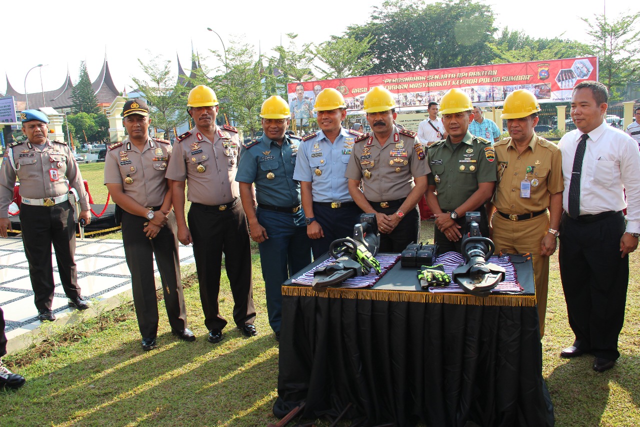 Polda Sumbar musnahkan 816 pucuk senjata rakitan Balansa