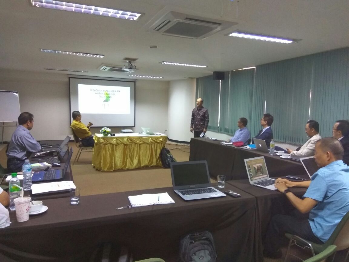 UPTD KPH Dishut Sumbar “KPHL Sijunjung “ Persentasi REDD+ di AIT Bangkok-Thailand