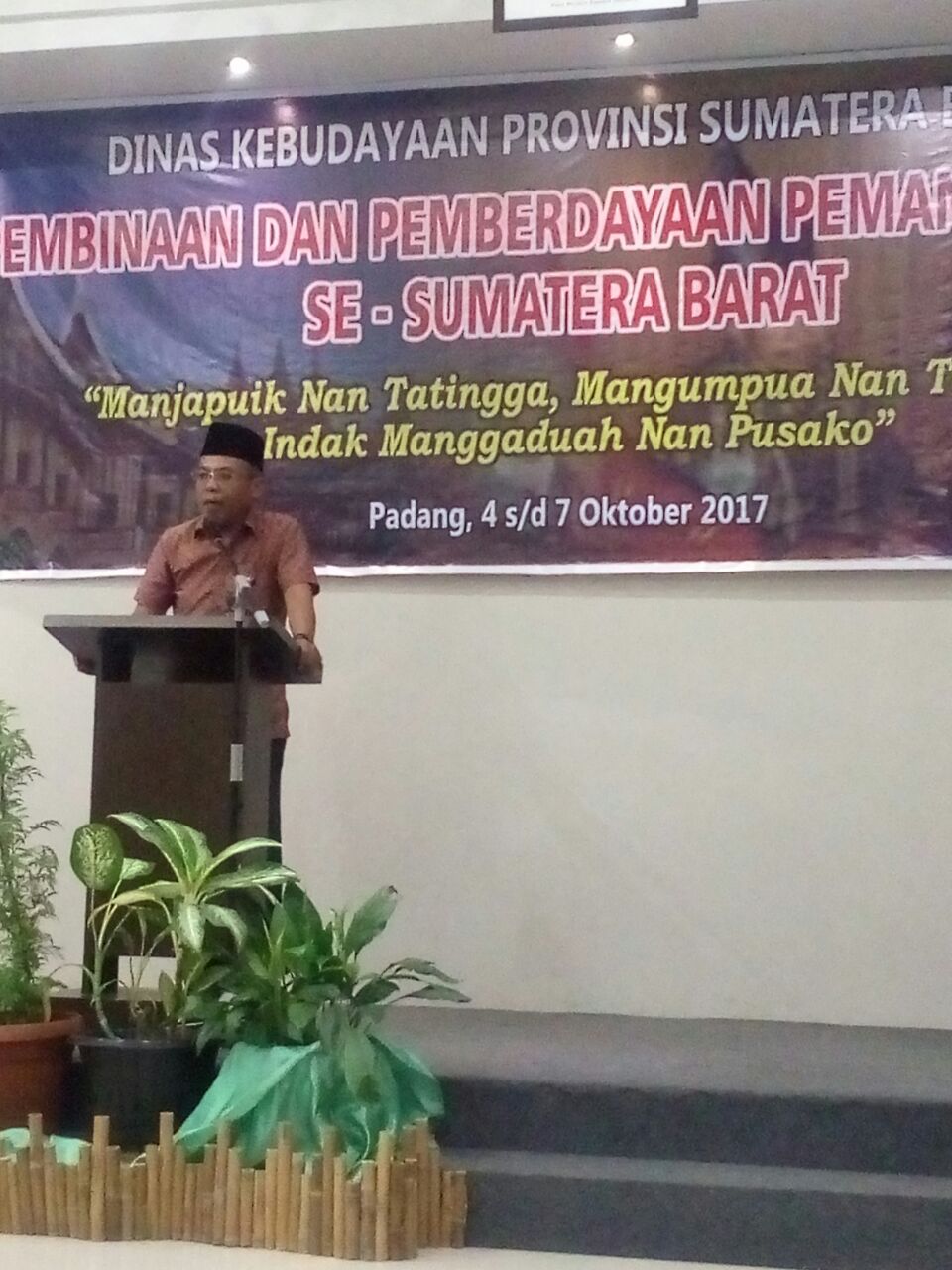 Pembinaan dan Pemberdayaan Pemangku Adat Se-Sumatera Barat