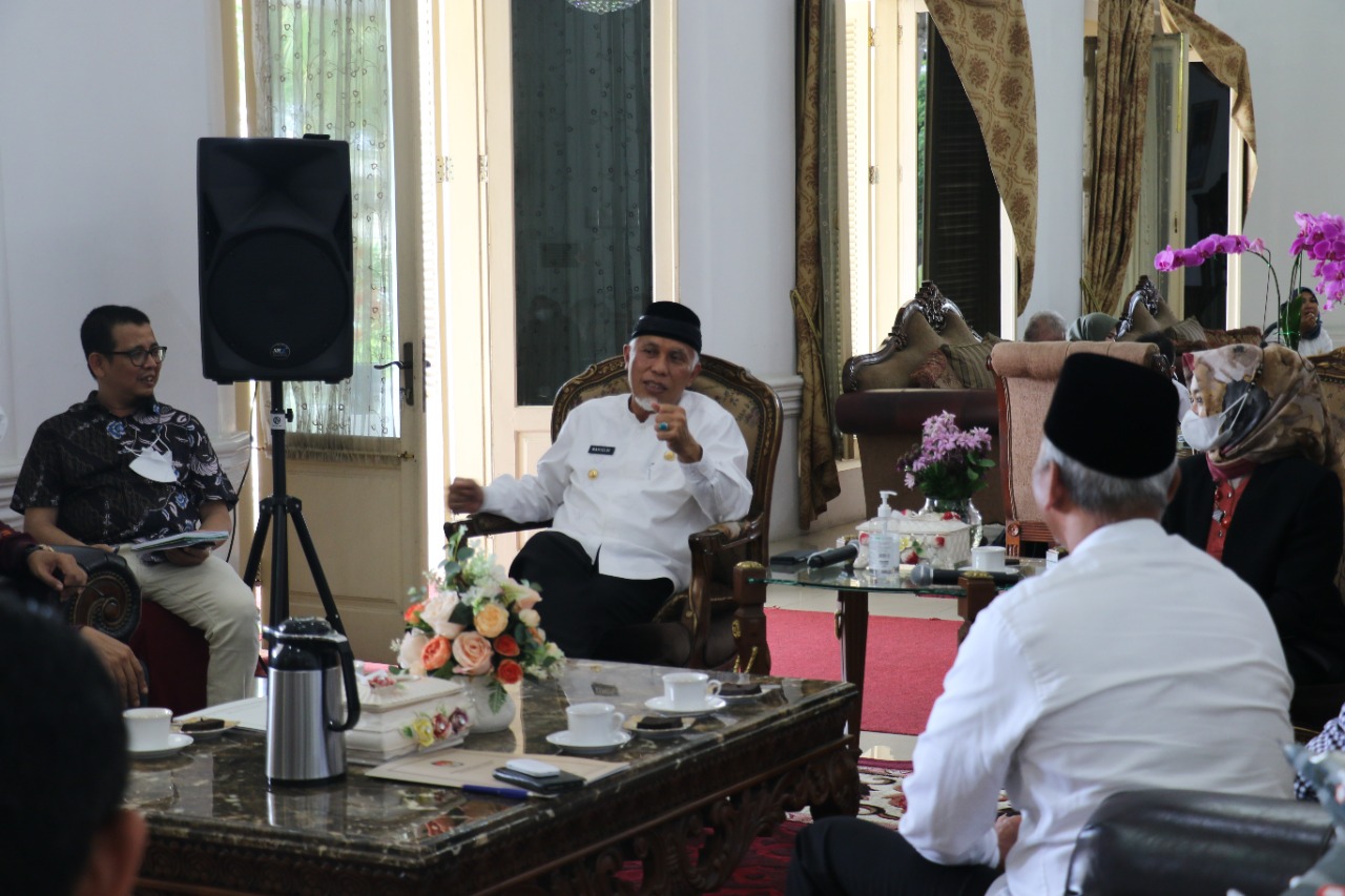 Persiapan Pemilu Serentak 2024, KPU Sumbar Audiensi Dengan Gubernur 