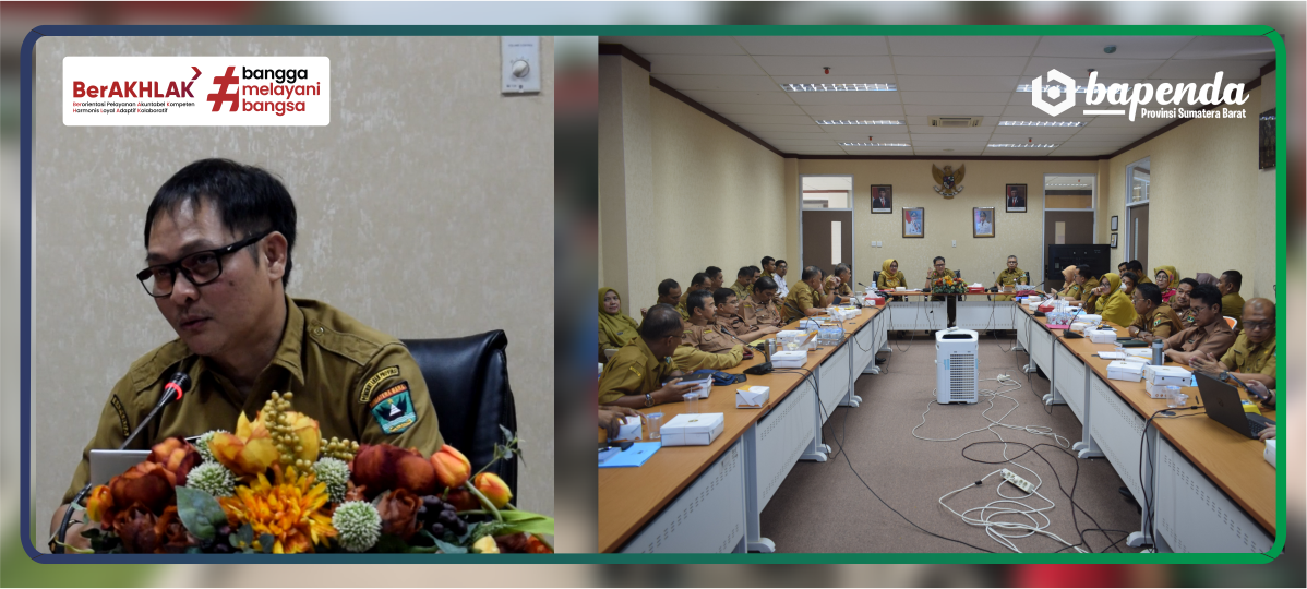 Rapat Evaluasi Pajak Daerah Semester I Tahun 2023 dan Prediksi Semester II Tahun 2023