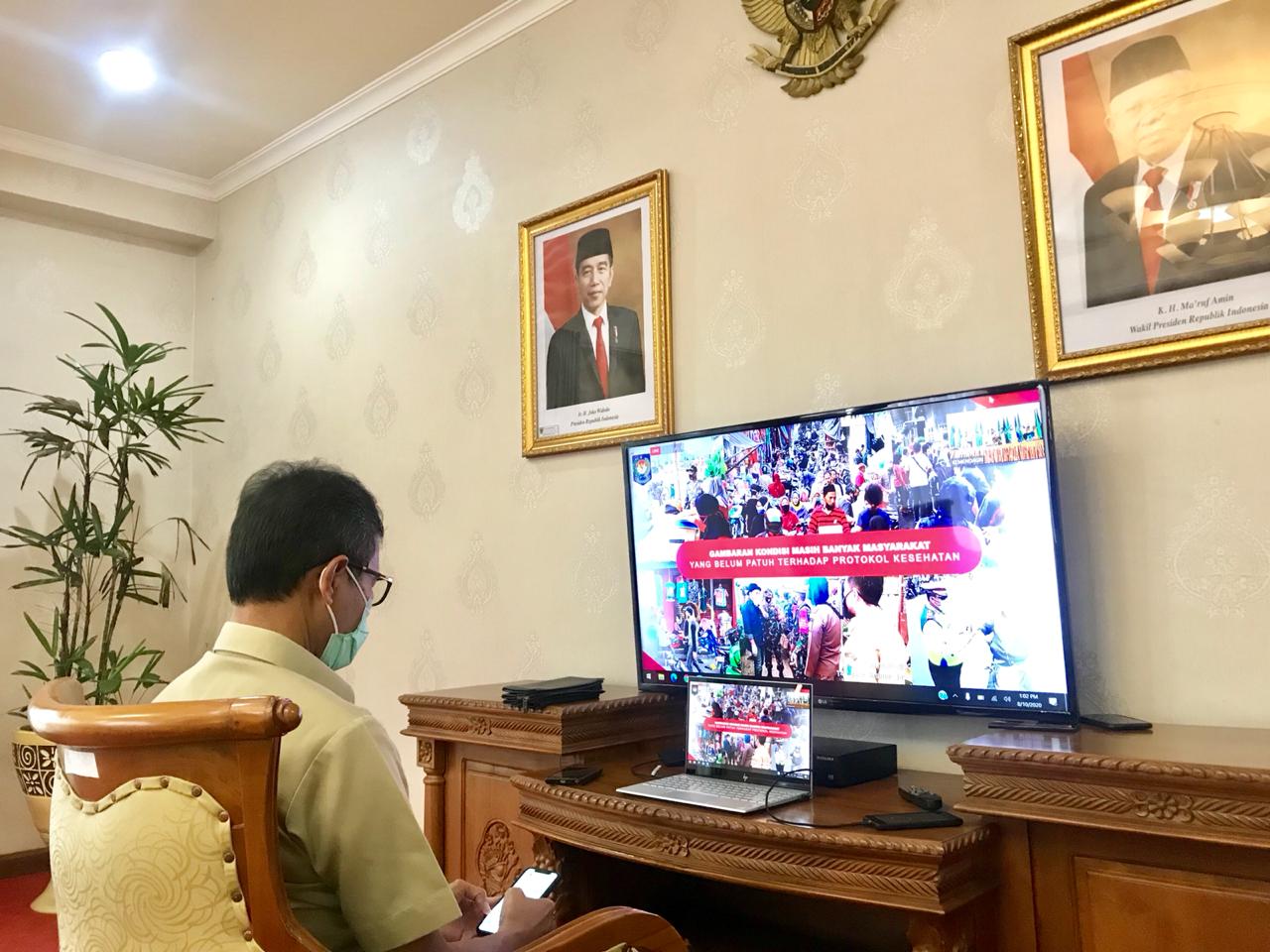 Sumbar Dukung Kebijakan Pusat Untuk Patuhi Protokol Covid-19