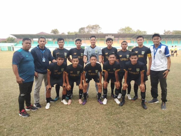 SUMBAR RAIH PERINGKAT IV PADA KEJURNAS SEPAKBOLA ANTAR PPLP 2019