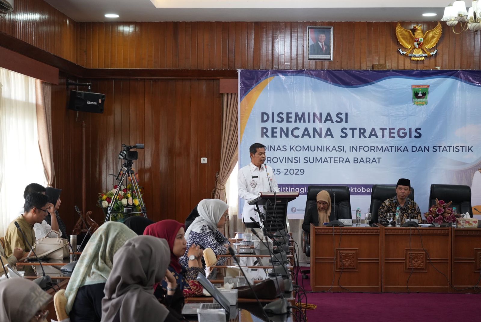 Diskominfotik Sumbar Gelar Forum OPD, Mantapkan Arah Rencana Strategis 2025–2029