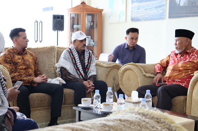 Gubernur Mahyeldi Undang Dubes Palestina Hadir Dalam Puncak Peringatan Hari Jadi Sumbar ke-81