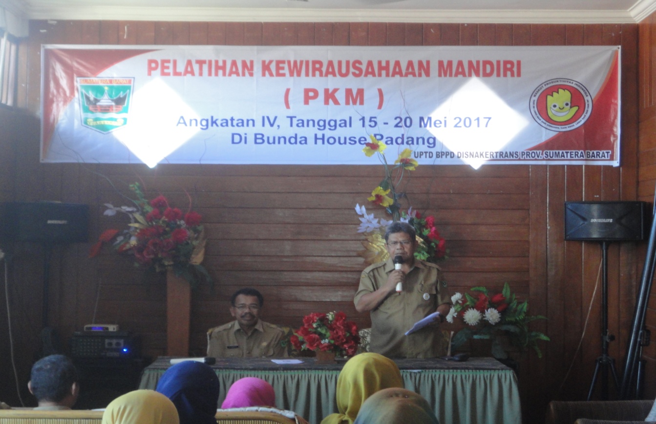 PELATIHAN KEWIRAUSAHAAN MANDIRI (PKM) ANGKATAN IV