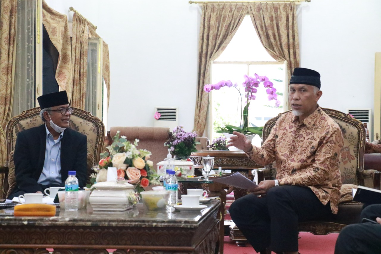 Temui Gubernur Mahyeldi, Asosiasi Petani Gambir Pessel Minta Percepatan Hilirisasi Industri Gambir