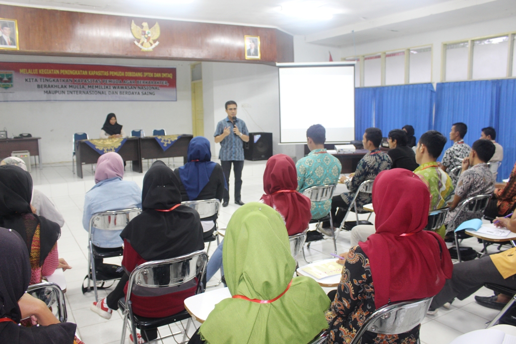 35 PEMUDA IKUTI KEGIATAN PENINGKATAN KAPASITAS PEMUDA DI BIDANG IPTEK DAN IMTAQ