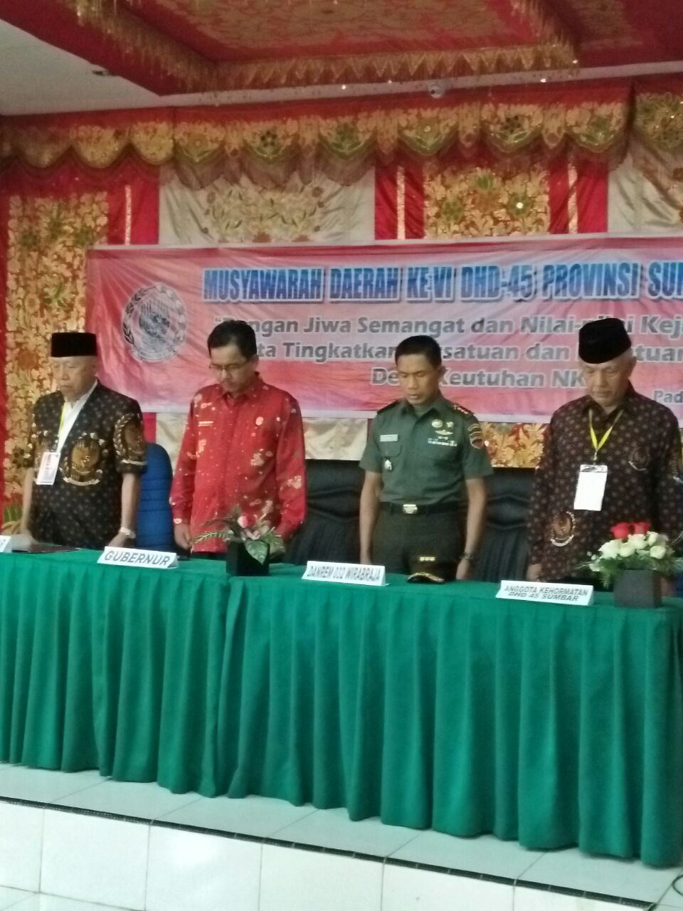 DHD 45 harus Kritis Menghadapi Kondisi Bangsa
