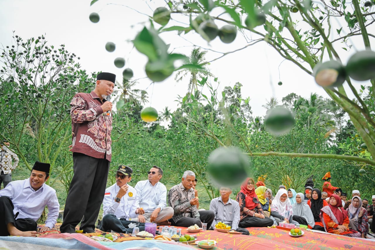 Kembali Tingkatkan Produksi Komoditi Jeruk, Gubernur Instruksikan Gerakan Pengendalian Hama Serempak