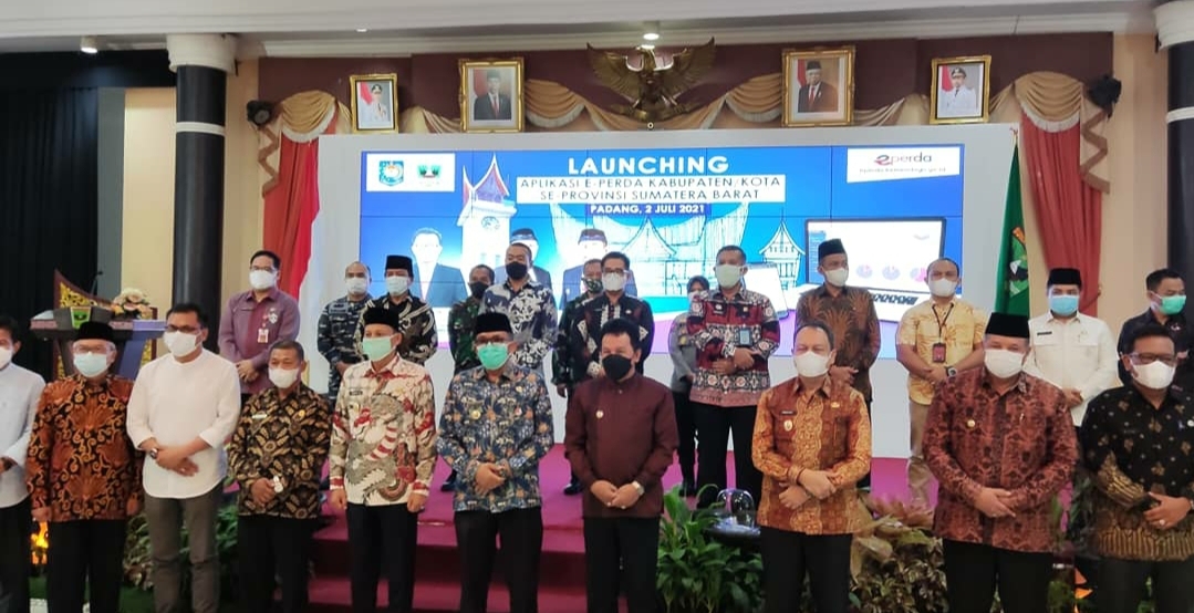 Tingkatkan Sinkronisasi Produk Hukum Daerah, e-Perda Diluncurkan di Sumatera Barat