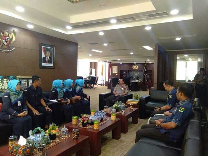 Pengurus KT Sumbar Silaturahmi dengan KAPOLDA Sumatera Barat