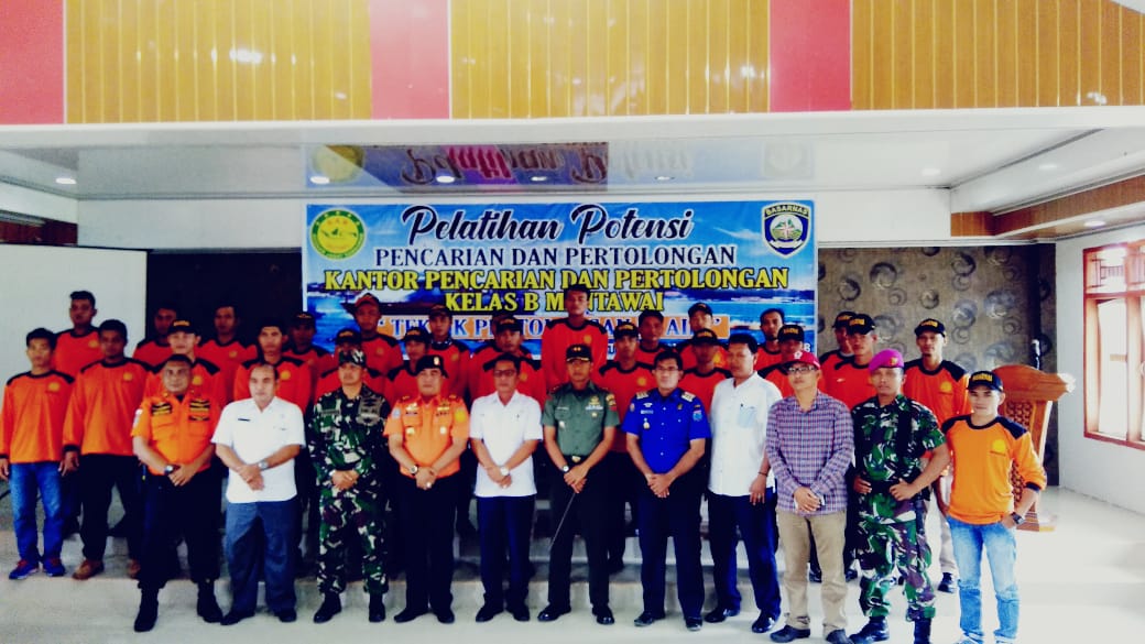 Kantor SAR Mentawai Adakan Pelatihan SAR