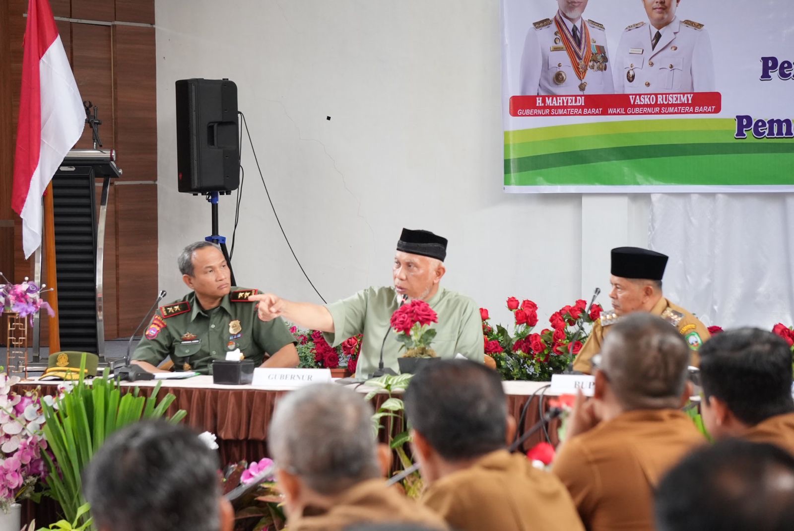 Rakor Pemprov Sumbar–Pasaman, Mahyeldi Tekankan Sinergi Dorong Pertumbuhan Ekonomi Daerah