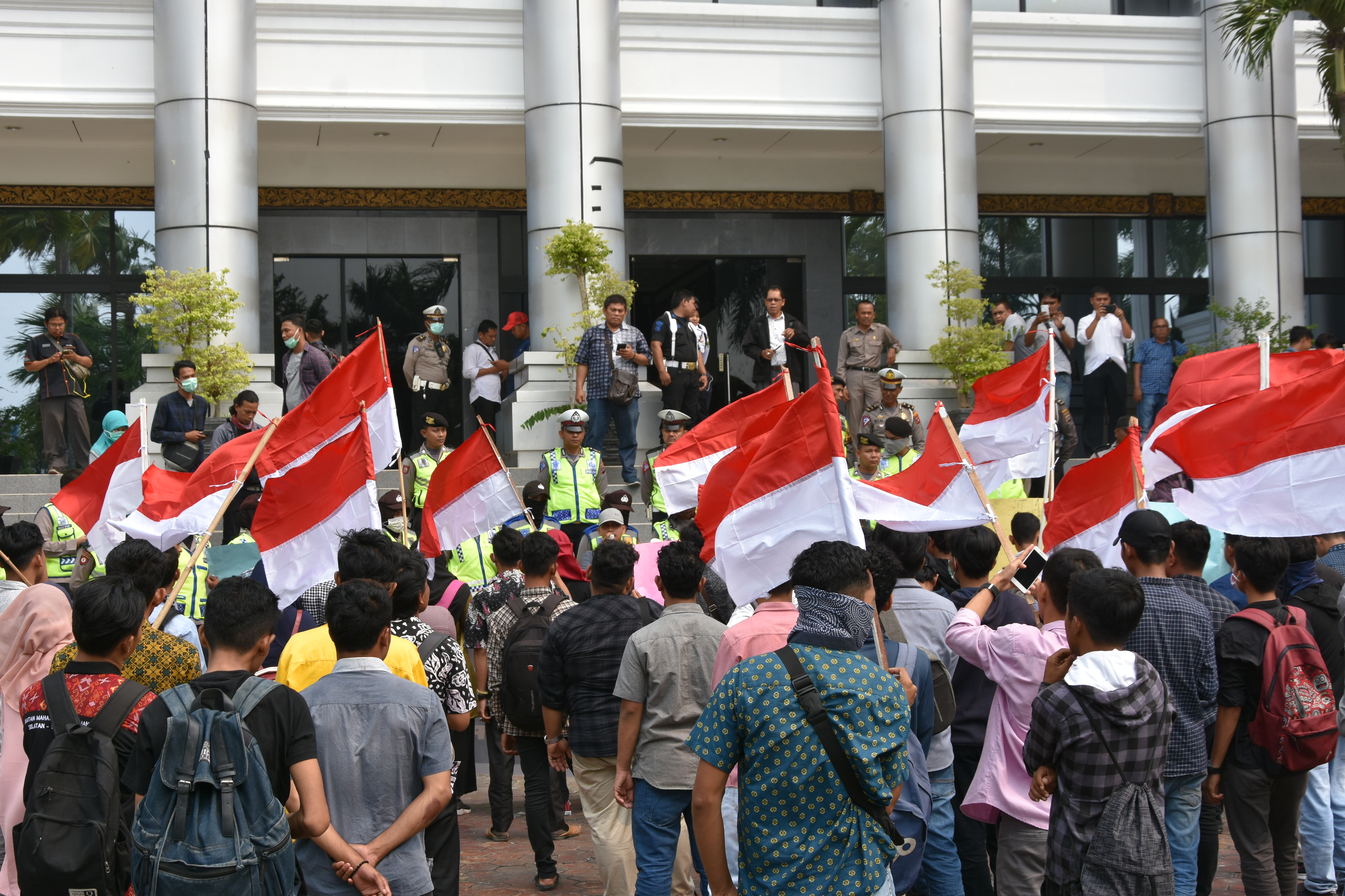 AMPU Sumbar Unjuk Rasa Tolak RUU PKS
