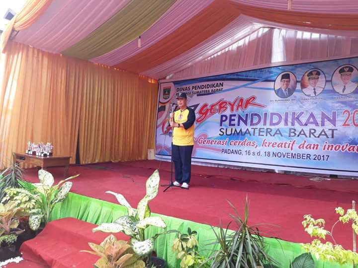 Wagub Nasrul Abit Tutup Gebyar Pendidikan Sumatera Barat