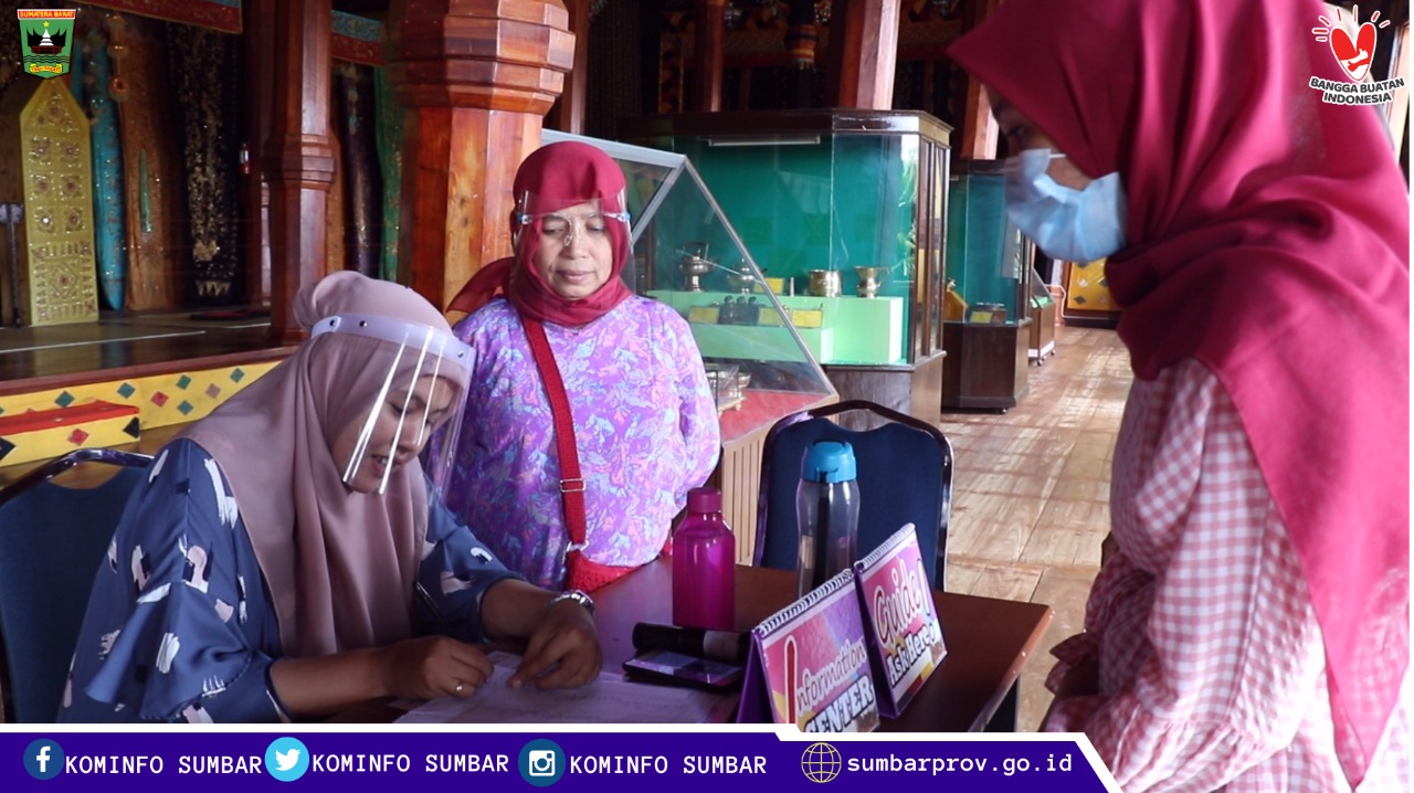 Istano Basa Pagaruyung Terapkan Protokol Kesehatan Secara Ketat