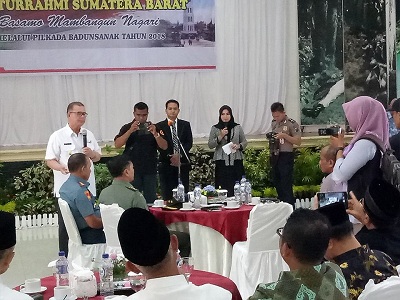 Wagub Nasrul Abit : Mari Kita Ciptakan Pilkada Badunsanak, damai dan tentram di daerah masing-masing