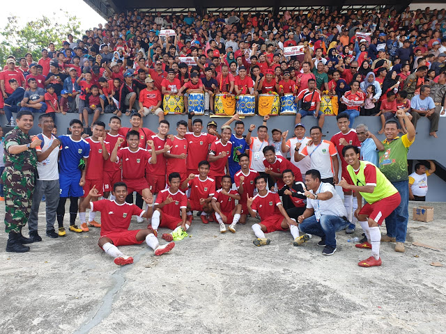 KALAHKAN JAMBI 1- 0 TIM SEPAK BOLA SUMBAR MELAJU KE BABAK BERIKUTNYA