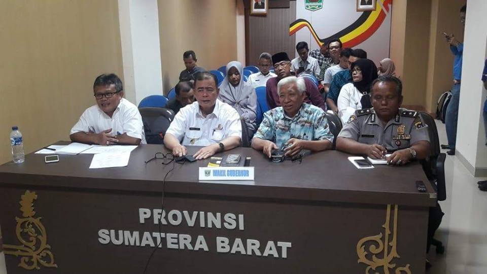 Wagub Nasrul Abit Pantau Pilkada Pariaman dan Padangpanjang
