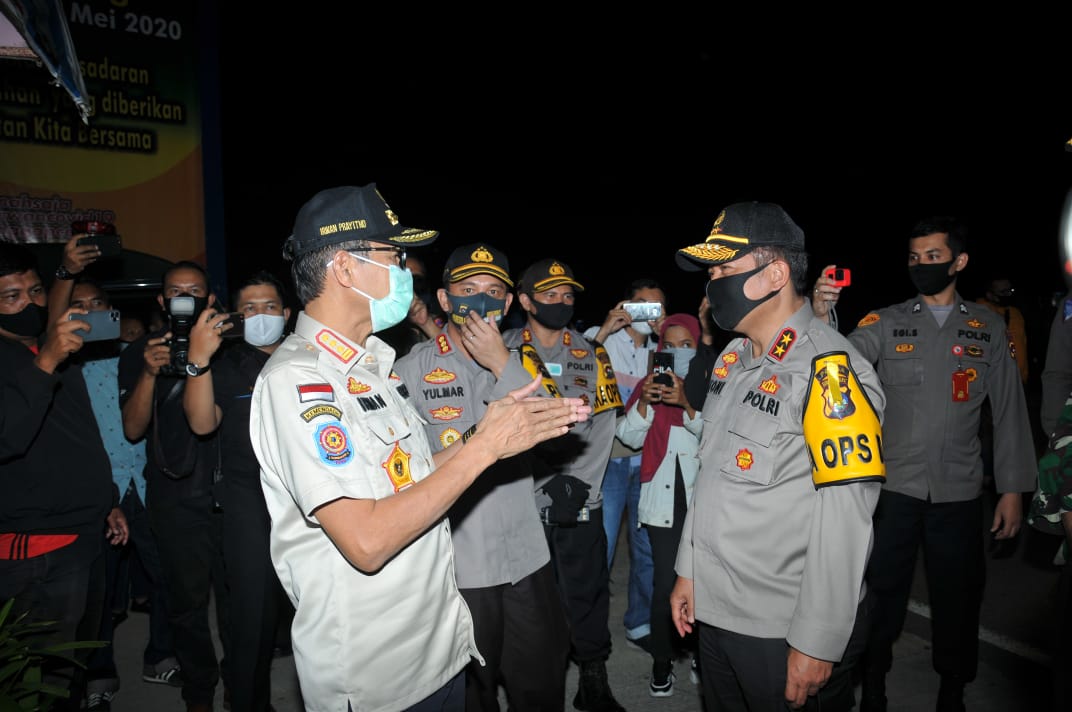 Gubernur Sumbar dan Forkompinda Cek Posko Ketupat Singgalang, Kondisi Aman dan Terkendali