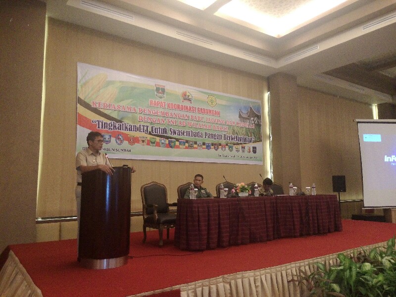 Rakor Gabungan Kerjasama Pengembangan Pajale dengan TNI AD Wilayah Barat