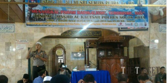  Polres Solok Kota Gelar Tabligh Akbar