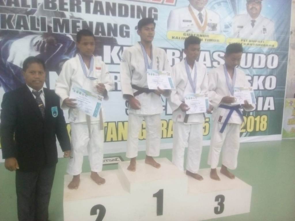 SUMBAR RAIH 3 MEDALI PADA KEJURNAS JUDO ANTAR PPLP 2018