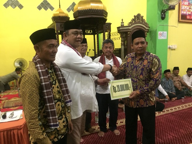 Hendra Ajak warga Dhamasraya Waspadai Tiga Isu Krusial Saat safari Ramadhan