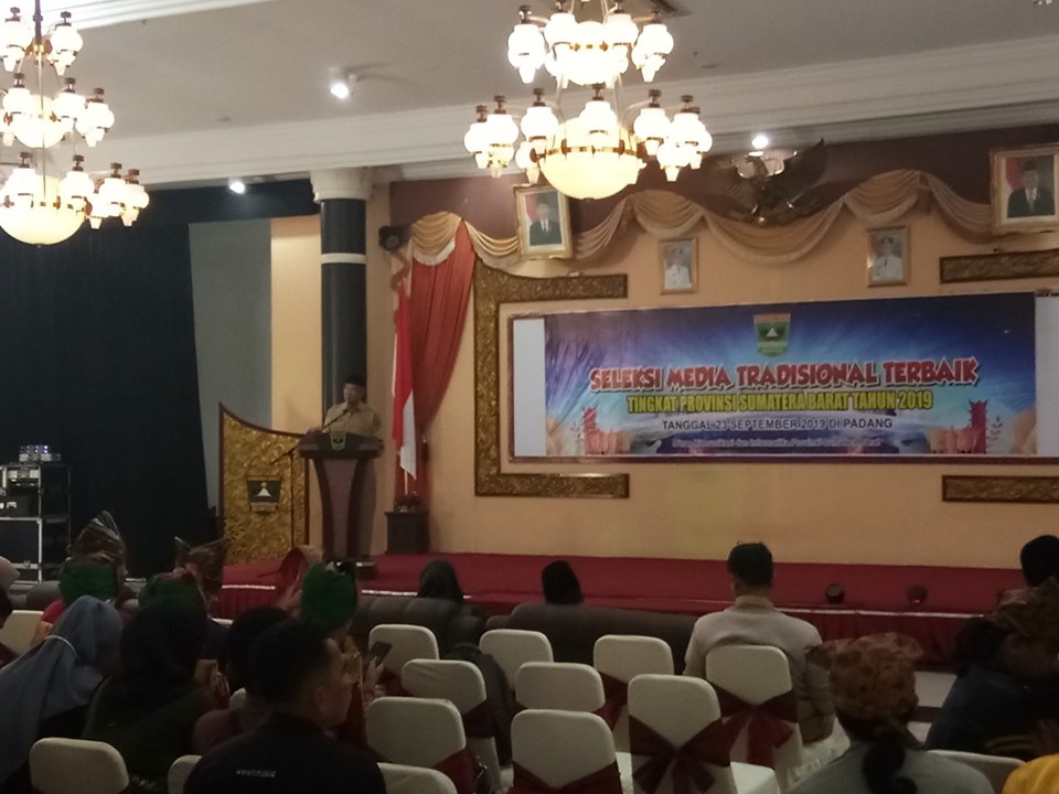 Media Tradisional Turut Berperan  Mewujudkan Sumbar Informatif