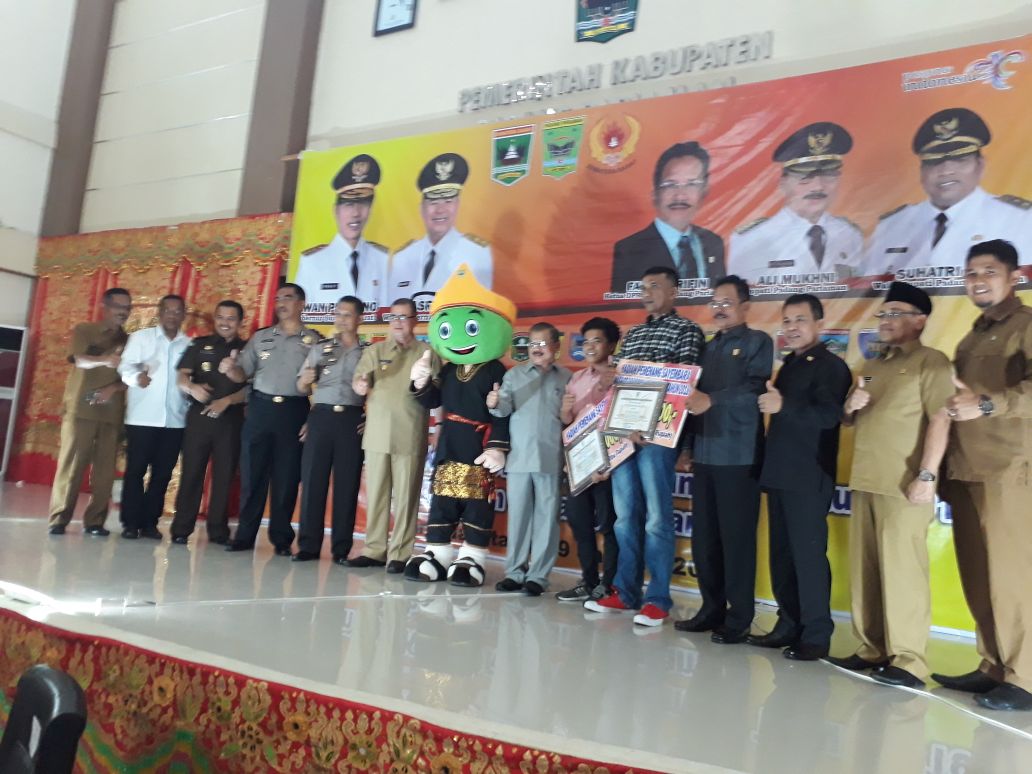 Wagub nasrul abit launching  logo proprov 2018