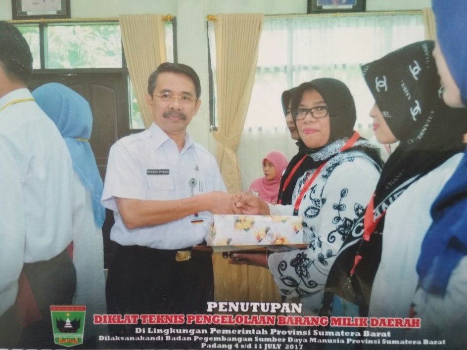 PESERTA TERBAIK DIKLAT TEKNIS PENGELOLAAN BARANG MILIK DAERAH TAHUN 2017