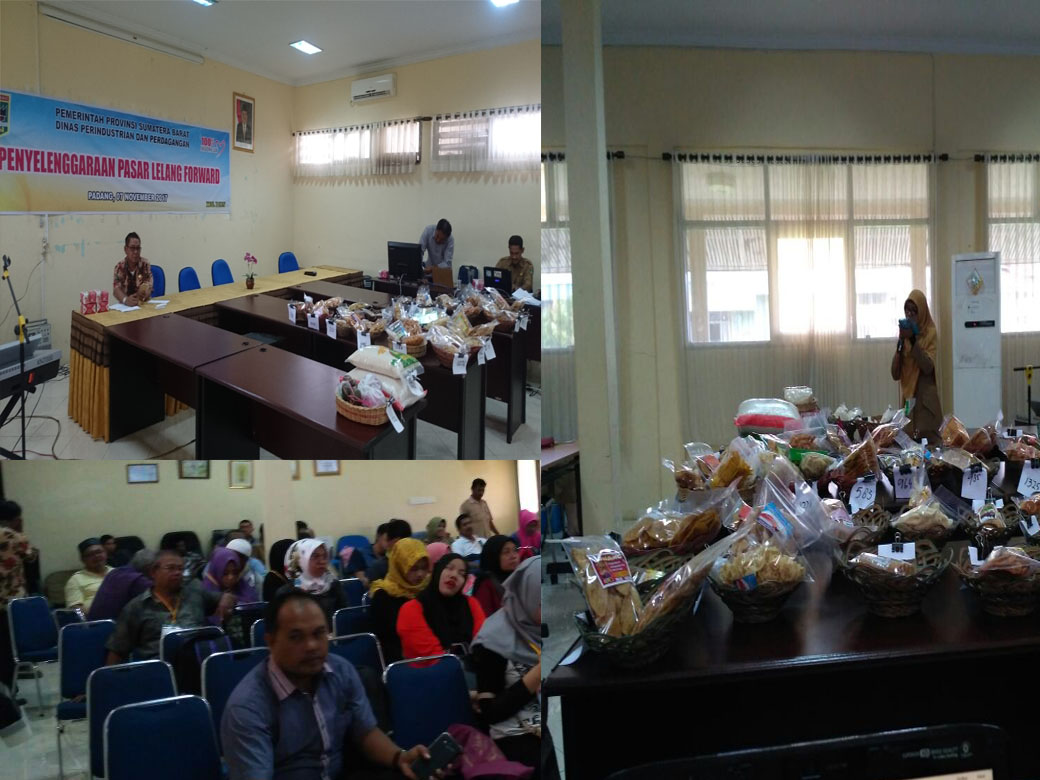 DISPERINDAG SUMBAR MENYELENGGARAKAN PASAR LELANG FORWARD KE TUJUH PADA TAHUN 2017