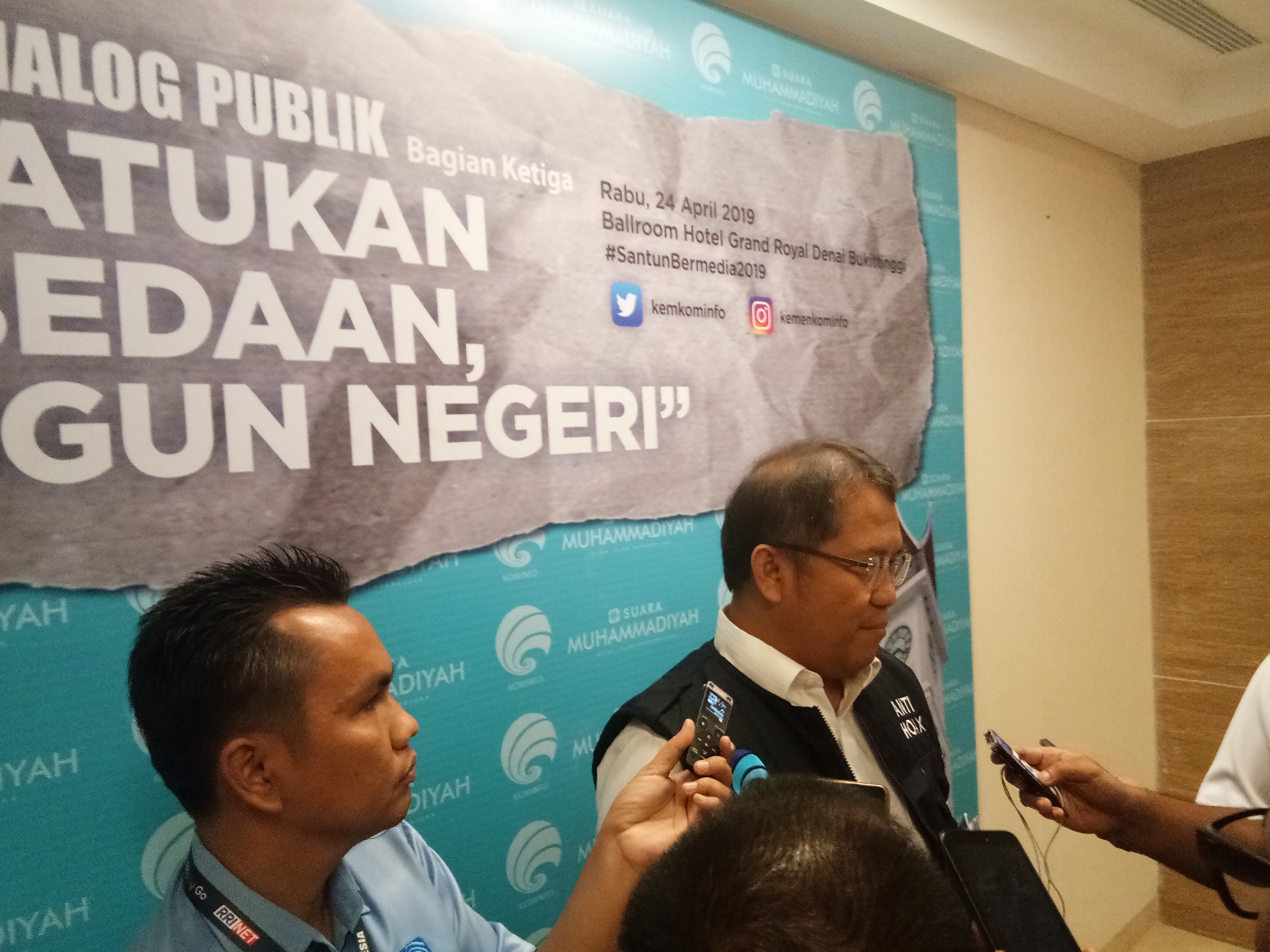 Rudiantara: Stop Hoaks!!!