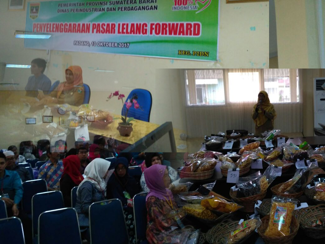 DISPERINDAG SUMBAR MENYELENGGARAKAN PASAR LELANG FORWARD