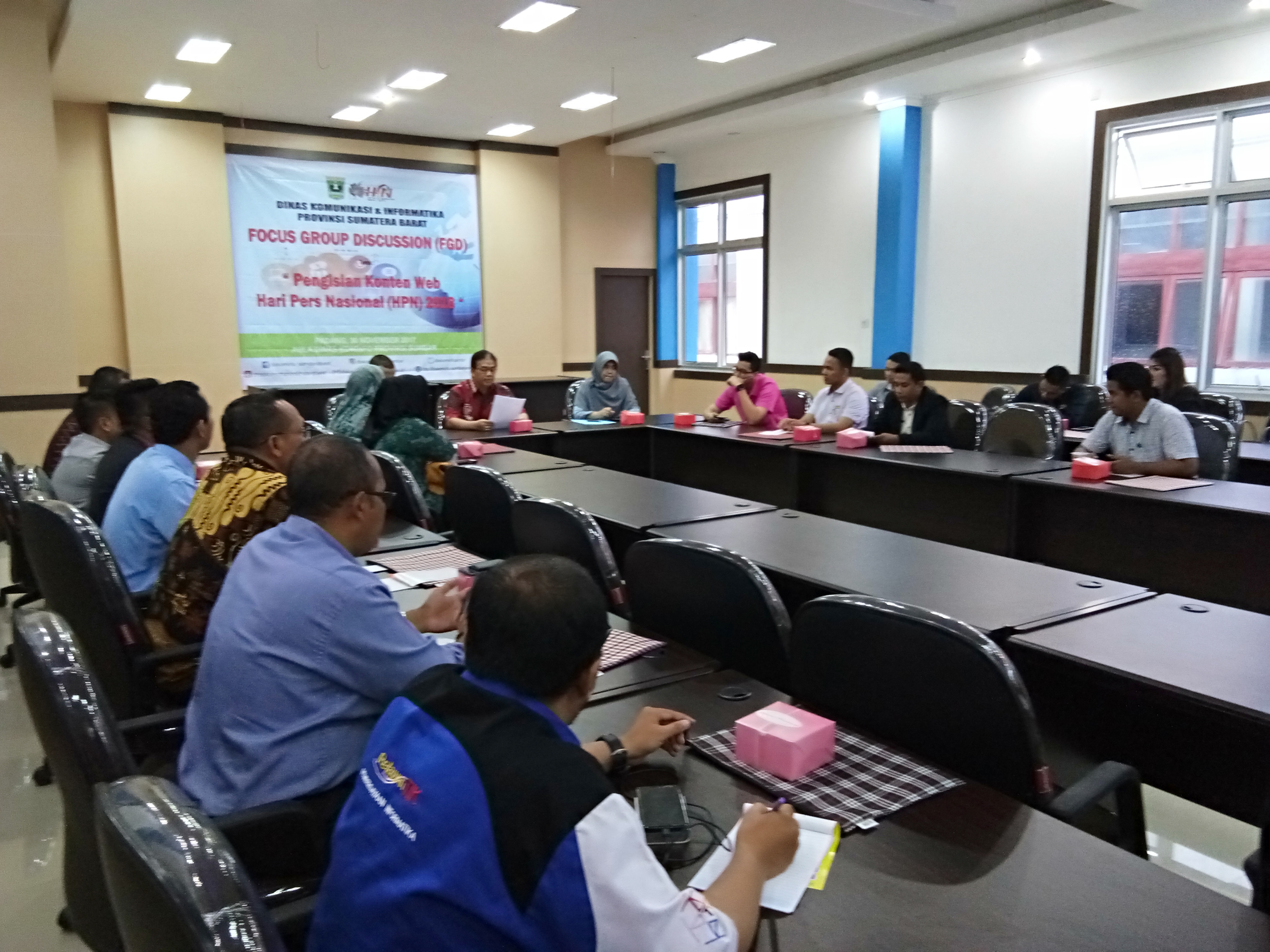 FGD Pengisian Konten Web HPN 2018