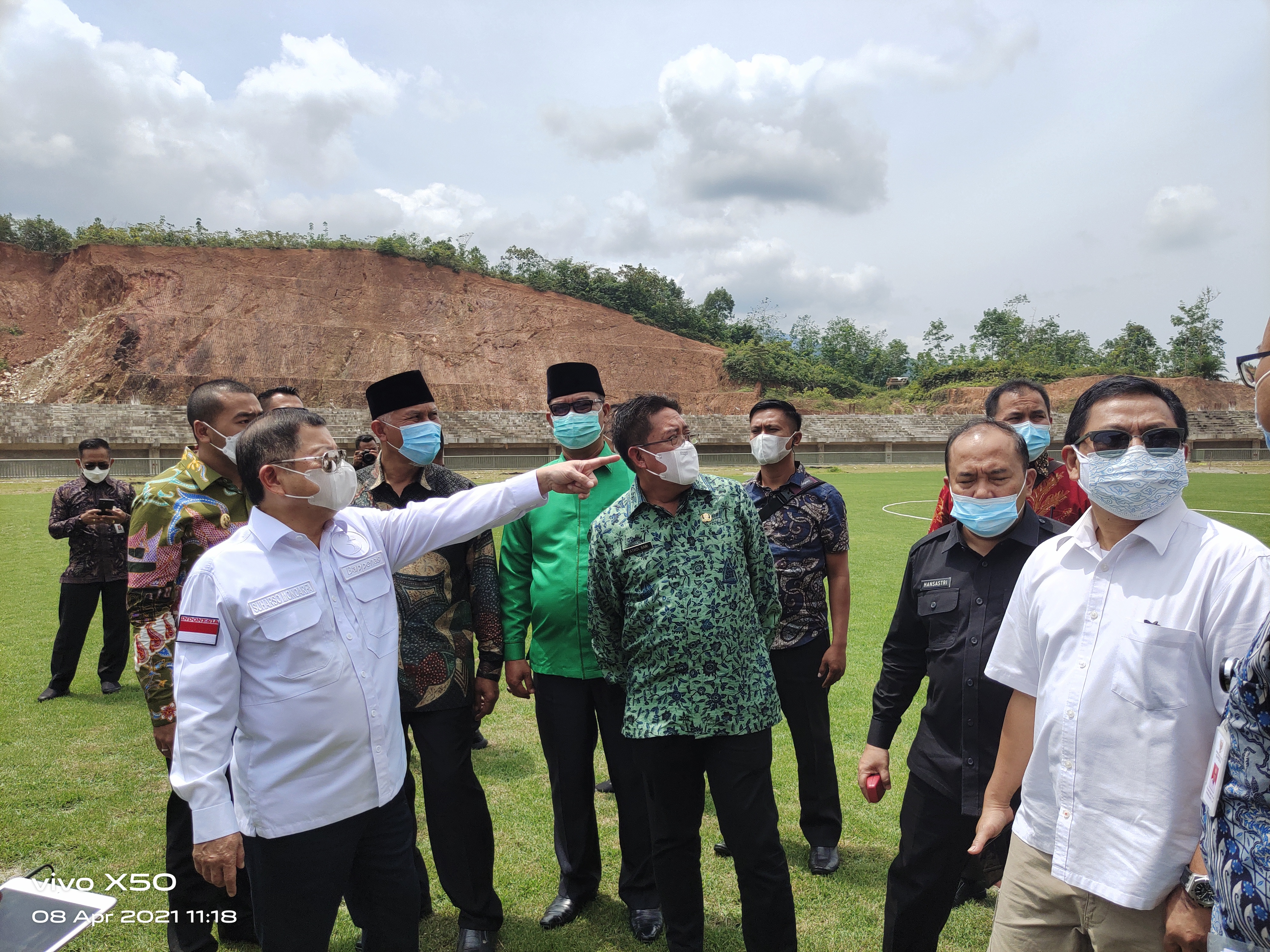 Menteri Suharso Monoarfa: Main Stadium Sumbar Bisa Mendunia