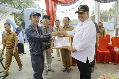 Pemerintah Kota Solok Resmikan Peluncuran Air Olahan Siap Minum PDAM KTK