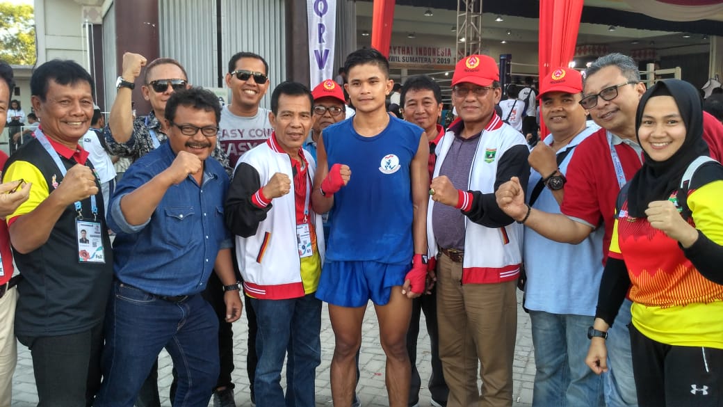 CABOR MUAYTHAI SABET EMAS KEDUA MELALUI DION 