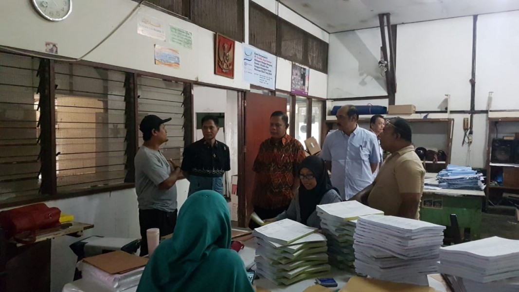 Komisi III DPRD Sumbar sidak BUMD PT Grafika Jaya Sumbar