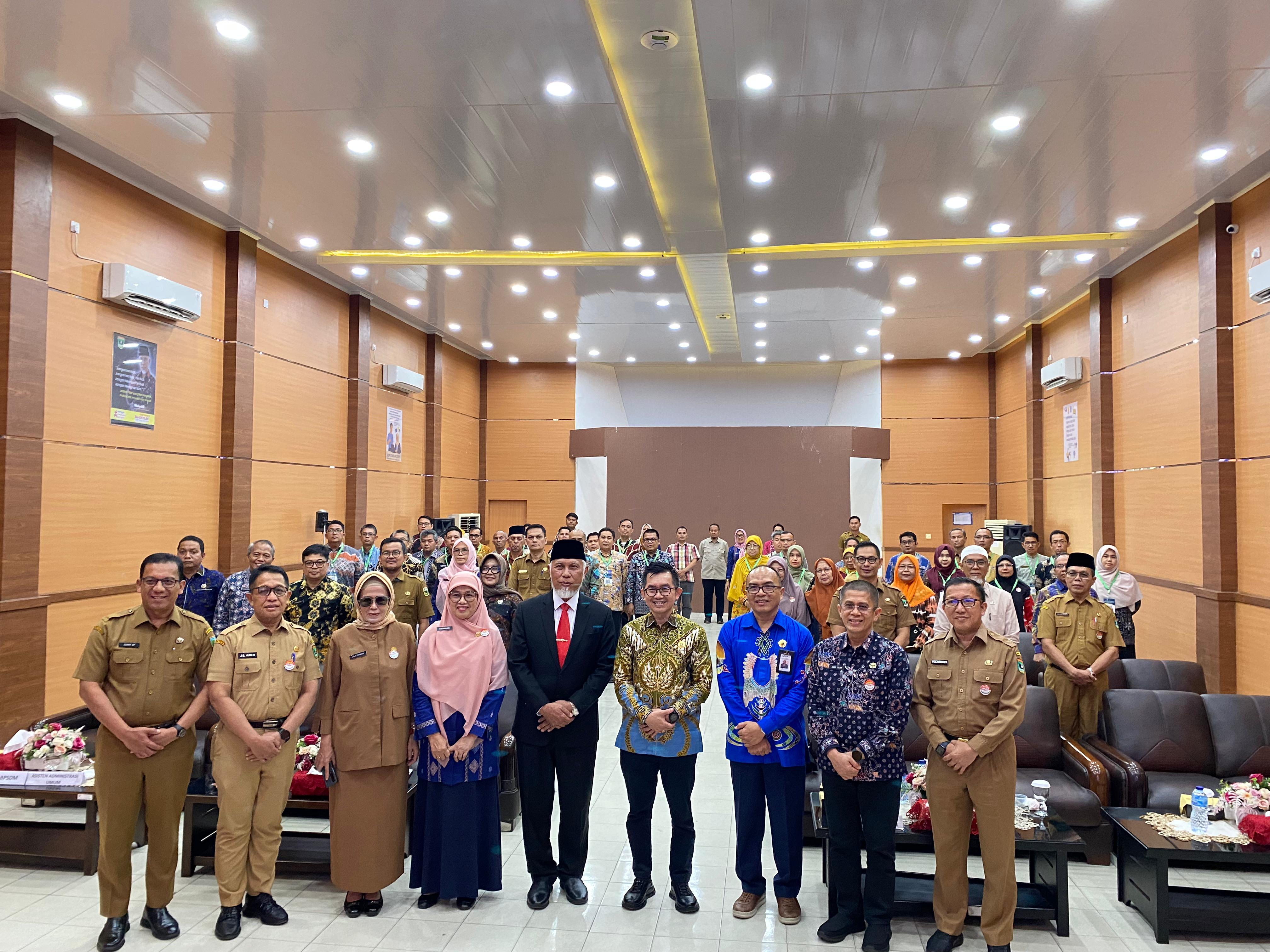 Pembukaan Pelatihan Kepemimpinan Nasional (PKN) Tingkat II Angkatan XX Tahun 2025 di BPSDM Sumbar