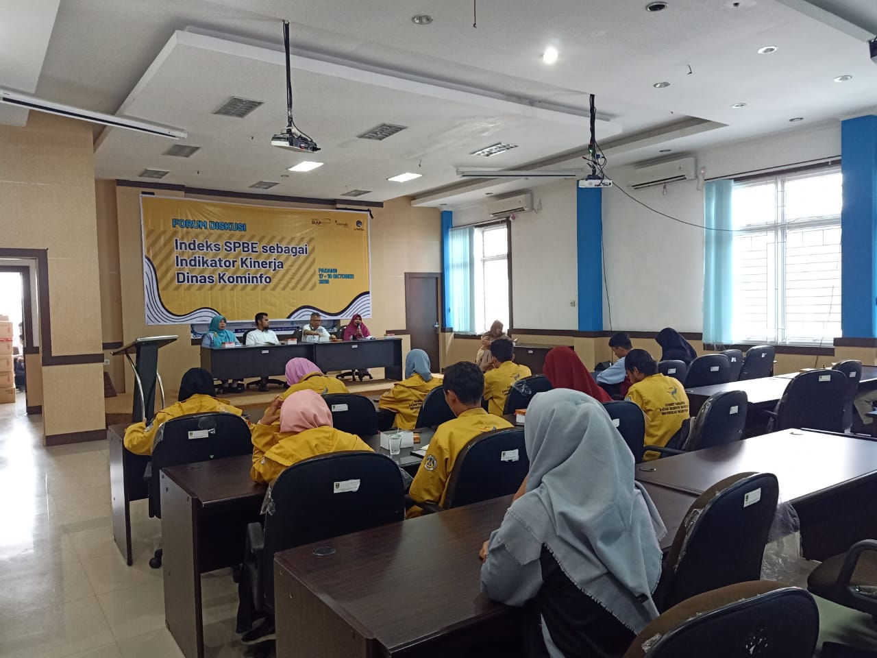 BEM UNP Padang Jalin Kerjasama Dengan Kominfo Sumbar  Terkait Penanganan Isu Hoax