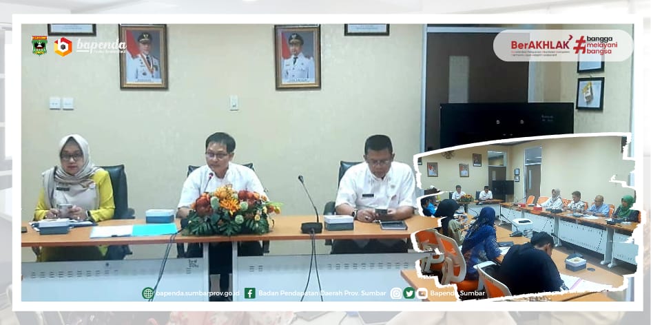 Bapenda Provinsi Sumbar adakan Rapat Tindak Lanjut PKB, BBNKB dan PAP